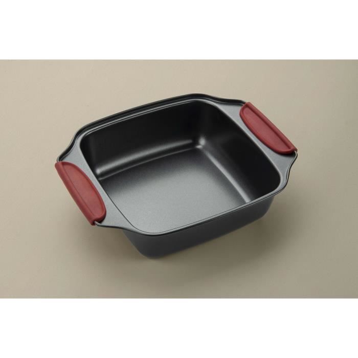 Moule A Gateau Carre Revetement Anti Adhesif 28 22 Cm Convient Aux Fours Cdiscount Maison