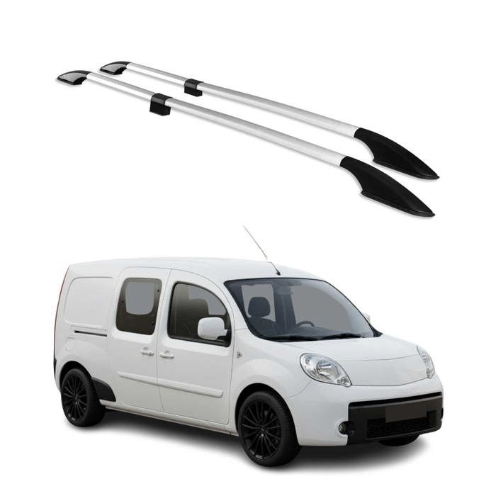 Barres De Toit Transversales Pour Renault Kangoo 1998-2008 - Marque Turtle - Neuf Avec Garantie 2 Ans