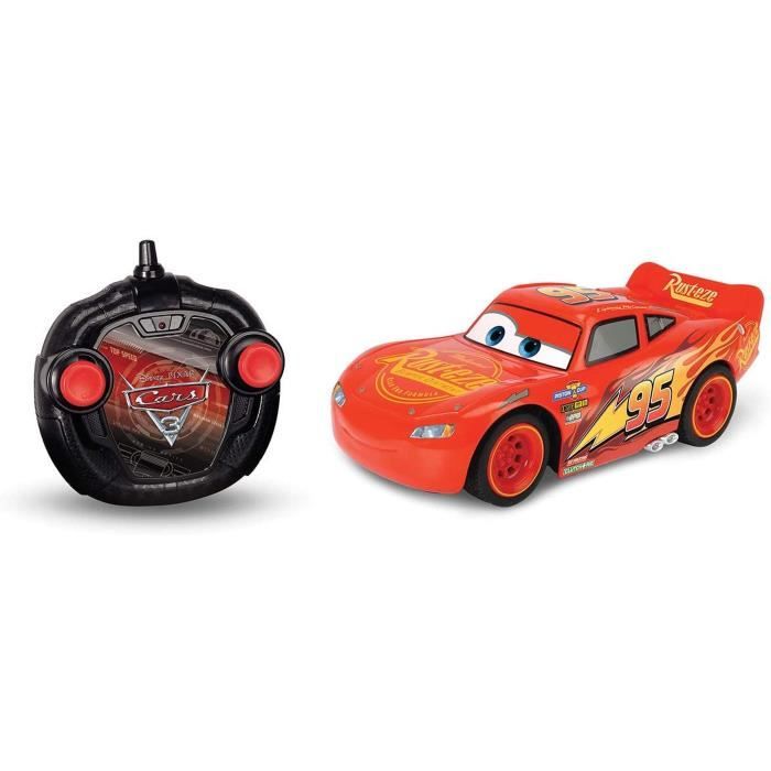 Majorette - Disney Cars 3 - Voiture Radio Commandée Flash McQueen - Echelle  1/24ème - Fonction Turbo - Cdiscount Jeux - Jouets