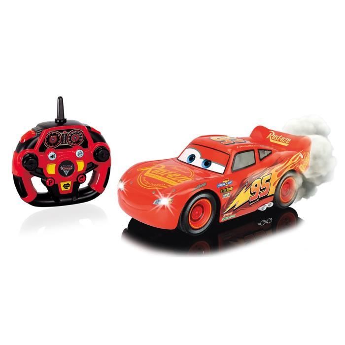 CARS 3 Majorette Véhicule RC Flash McQueen 1/16 - Cdiscount Jeux - Jouets