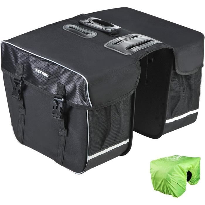 Sacoche de V?�lo Porte Bagage, 30L Sac de V?�lo Double Arri?�re avec Housse de[S275] - Cdiscount Sport