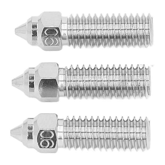 RUNCCI-YUN4pcs 30MM Longueur Extrudeuse 1.75MM Teflon Tube De Gorge Et 4pcs 0.4MM Extrudeuse En Laiton Tête D'impression Buse Et 4pcs Blocs Chauffants Hotend Pour MK8 Makerbot Anet A8 Imprimante 3D RUNCCI-YUN4pcs 30MM Longueur Extrudeuse 1.75MM Teflon Tube De Gorge Et 4pcs 0.4MM Extrudeuse En Laiton Tête D'impression Buse Et 4pcs Blocs Chauffants Hotend Pour MK8 Makerbot Anet A8 Imprimante 3D