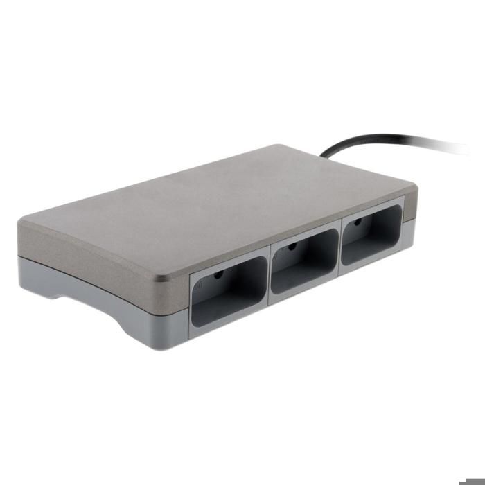 Multiprise extraplate 6 prises 6A Titanium - Thomson Multiprise extraplate 6 prises 6A Titanium - Thomson