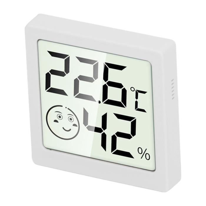 YID Thermomètre Chambre + Hygromètre, Haute Précision, Support