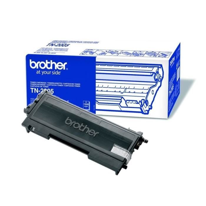 Cartouche de toner Brother TN 2005 pour HL 20352037 1500 pages