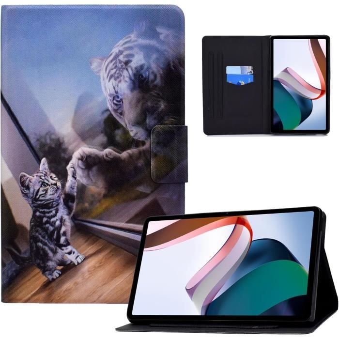 Housse Rotative 360° + Verre Trempé Pour Xiaomi Redmi Pad (2022) - Cuir PU Bleu Foncé - EbestStar
