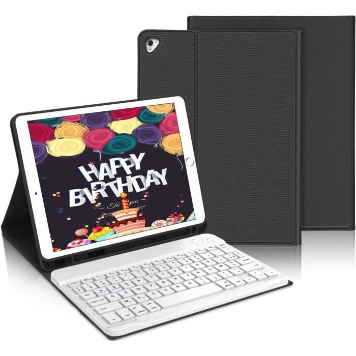 Étui Clavier Bluetooth AZERTY Pour IPad 9.7" - JADEMALL