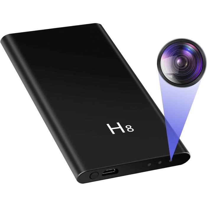 Camera Avec Micro Mini Camera Espion, 1080P Hd Camera Cachee 5000Mah Power Bank Micro ...