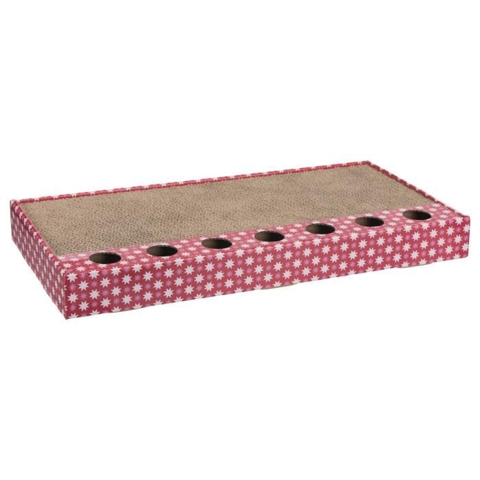 TRIXIE Plaque griffoir - 48 x 25 cm - Rose - Pour chat TRIXIE Plaque griffoir - 48 x 25 cm - Rose - Pour chat