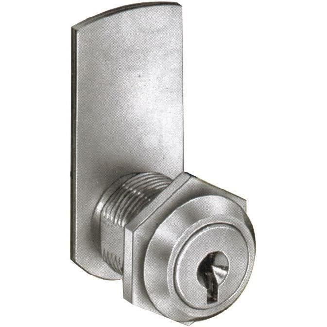 Batteuse courte à visser - VACHETTE - Standard - Nickelé - 1 point - 22 mm - Encastrée