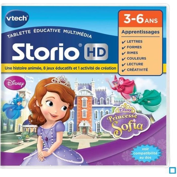 VTECH - Jeu Éducatif Storio - Princesse Sofia