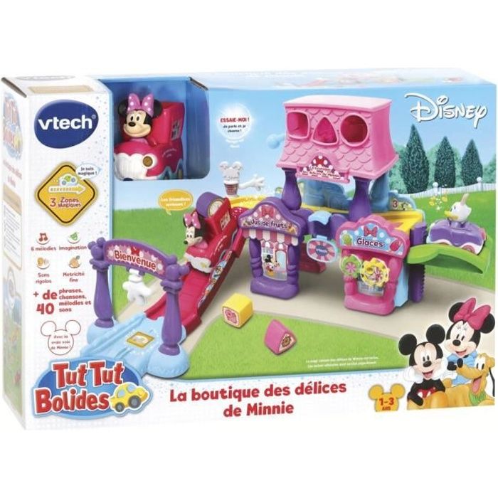 VTECH - Tut Tut Bolides Mickey - La Boutique des Délices de Minnie -  Cdiscount Jeux - Jouets