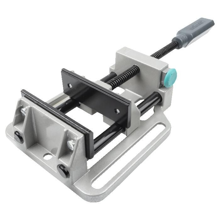Etau Universel en Fonte dAluminium Ouverture jusquà 100 mm - wolfcraft 3410000