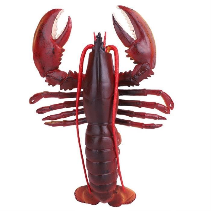 YOSOO homard de simulation Simulation en plastique souple homard ...