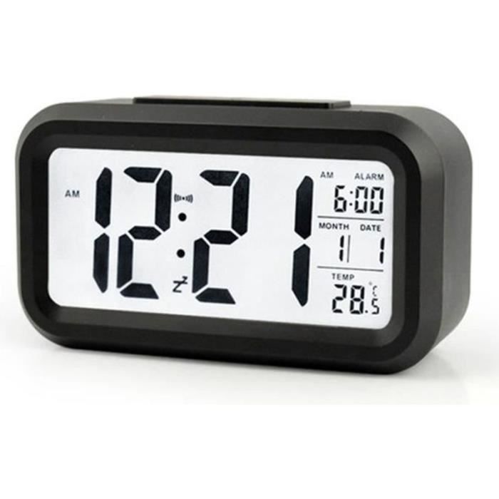 BL04500Reveil digital sans radio piles numerique, Reveil lumineux
