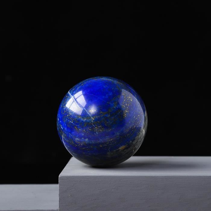 Boule De Cristal De Guérison Œil De Tigre Naturel, Sphère De Pierres Précieuses Avec Support En - 2