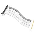 COOLER MASTER - Riser Cable PCIe 4.0 x16 White - 300mm-1