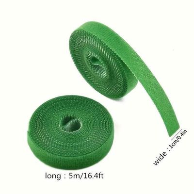 Ruban Auto-agrippant Pour Plantes – 10 M Vert – Réutilisable, Résistant Intempéries – Fixation Douce Tiges