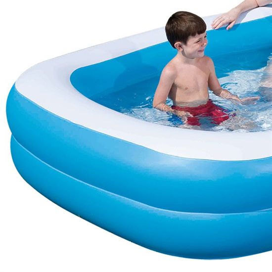 Bestway Piscine Familiale Translucide 201 X 150 X 51 Cm Achat Vente Pataugeoire Cdiscount