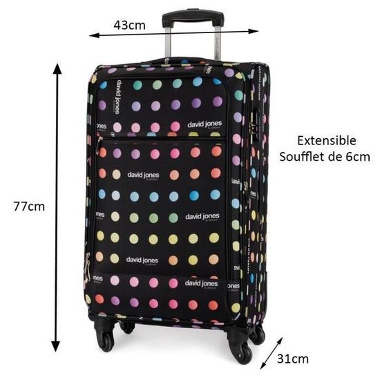 Valise david sales jones grand format