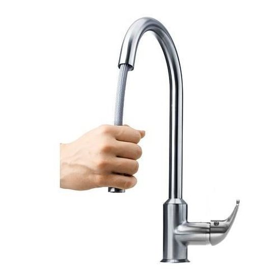 Ringskar Modele Manette Classique Robinet Mitigeur Evier Avec Bec Orientable Et Douchette Achat Vente Robinetterie De Cuisine Ringskar Modele Manette Cl Cdiscount