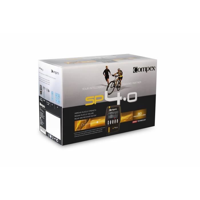 Compex Energy Rouge Compex SP 4.0 Electrostimulateur Noir - Cdiscount Sport