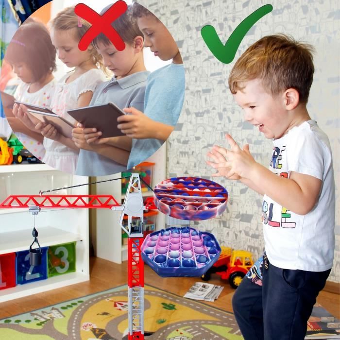 Pop Sensory Fidget Toys Set Jouets Sensorielle Anti Stress Autism Objet Balle  Anti-Stress Anti-anxiété Boule Antistress Ado Enfant - Cdiscount Jeux -  Jouets