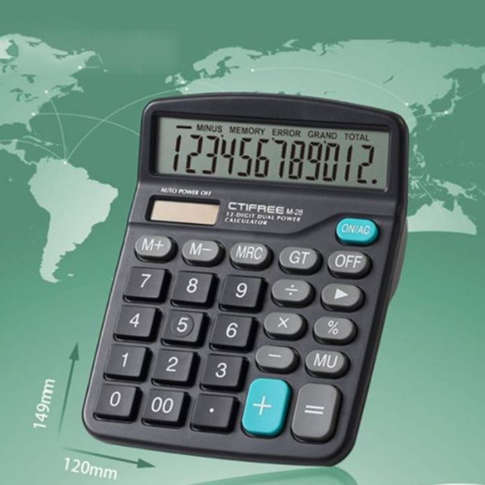Calculatrice à 12 Chiffres Personnalisé | Calculatrices | Génicado
