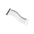 COOLER MASTER - Riser Cable PCIe 4.0 x16 White - 300mm-2