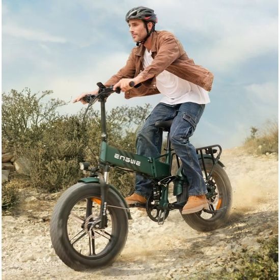 Test du vélo électrique pliable ENGWE : performance tout-terrain