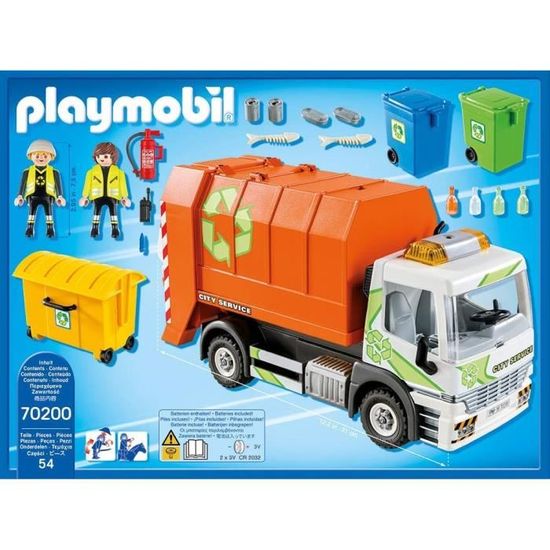 playmobil camion benne