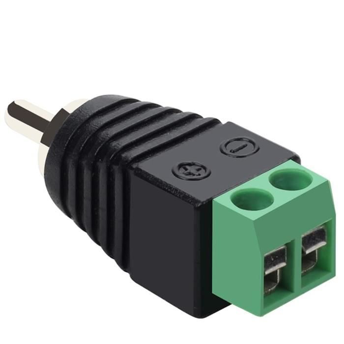 Lot De 3 Adaptateurs Audio/vidéo 1 Femelle Vers 3 Mâles - Câble Réutilisable Pour Satellite, TV, Home Cinéma - 6