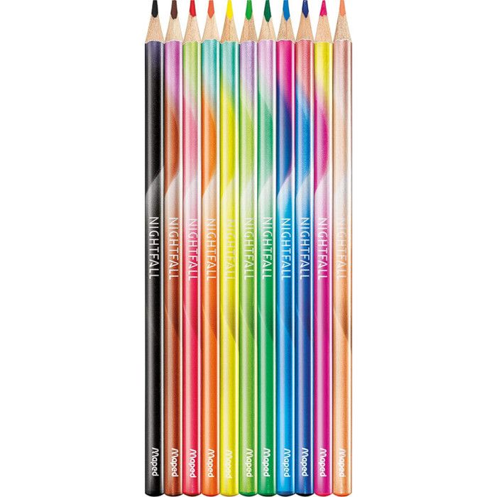 12 crayons de couleur pour bébé Jungle Fever – Dès 2 ans – Maped ance