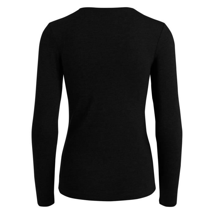 Chandail noir sale manche longue femme