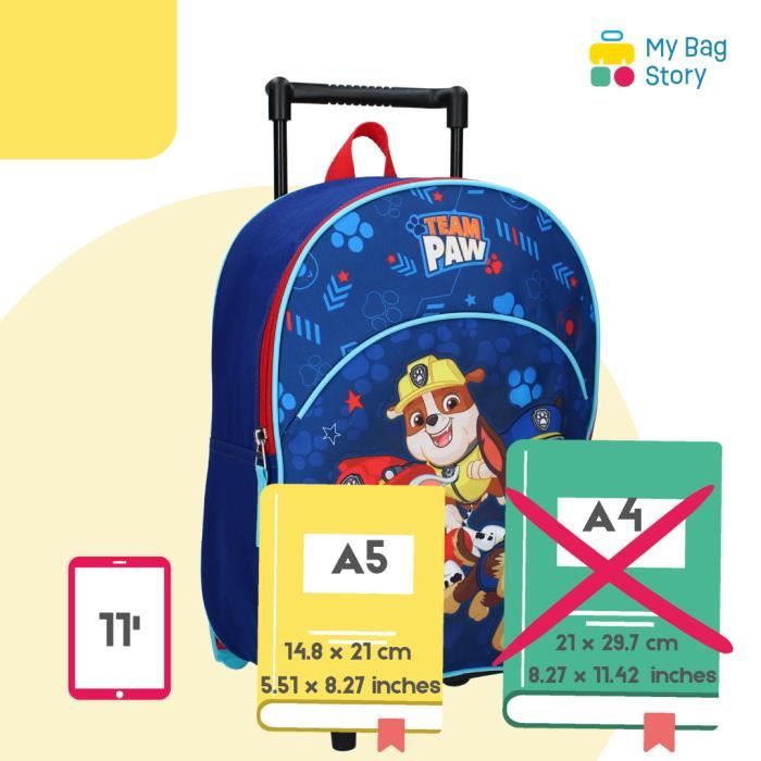 Cartable best sale trolley maternelle