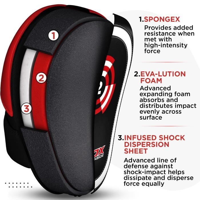 Pattes D'Ours Boxe Mytra Fusion - MMA, Muay Thai - Cuir Synthétique - Protection Maximale