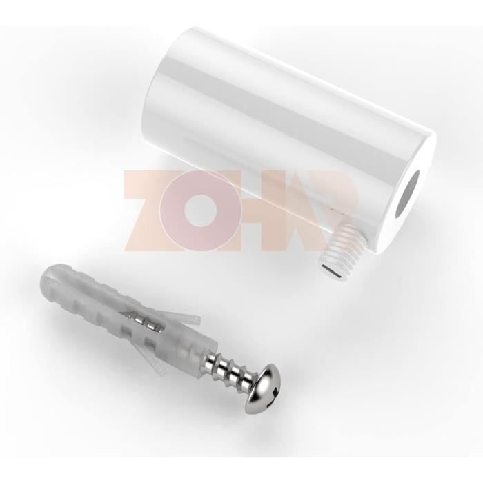 OASHISU Lot De 2 Supports De Câbles Muraux Et De Plafond Pour