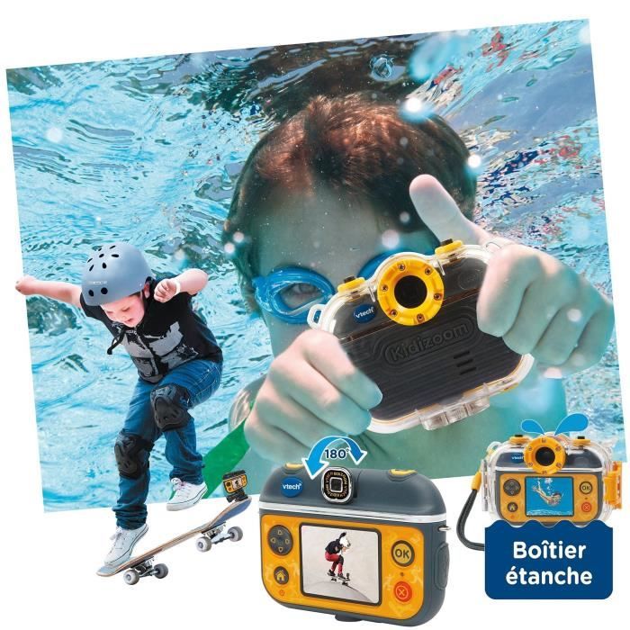 VTECH Kidizoom Action Cam 180 Cam ra Enfant Tout Terrain