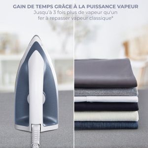 SINGER SteamCraft Plus 2.0 Fer à Vapeur Semelle En Acier Inoxydable 2800 W Noir