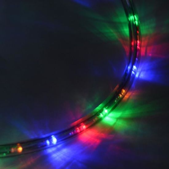 Giantex tube lumineux led 10m,cordon lumineux,360 ampoules