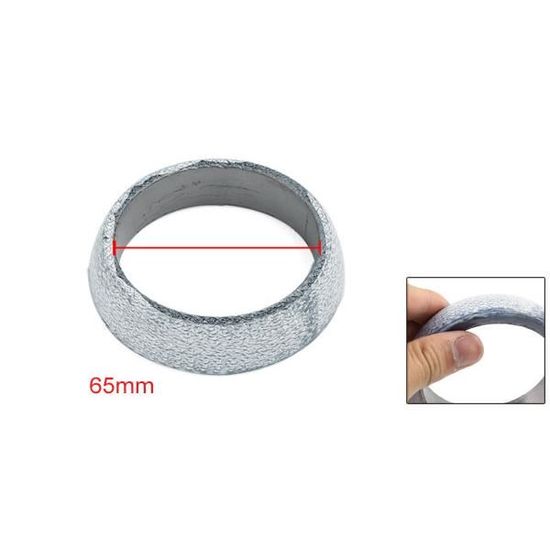 Sourcingmap 2/ pcs 60/ mm de diam/ètre int/érieur de Voiture d/échappement Test Tuyau en-t/ête Collecteur Tuyau de Descente Donut Joint d/étanch/éit/é