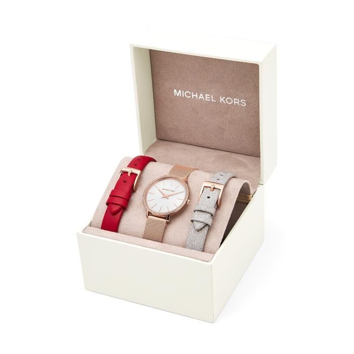 Montre michael kors femme rouge deals