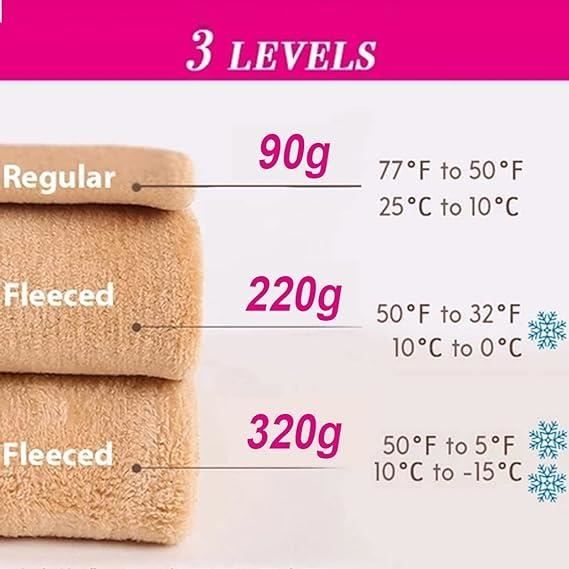 Collant Doublé Polaire Effet Transparent – The Kloody