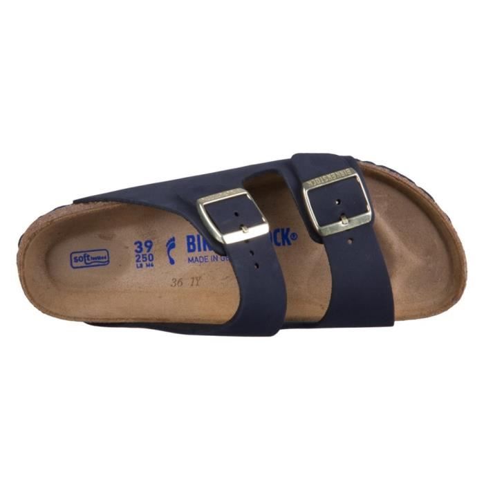 Birkenstock bleu marine femme new arrivals