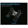 SAITEK BY LOGITECH PRO Flight Rudder Pedals-4