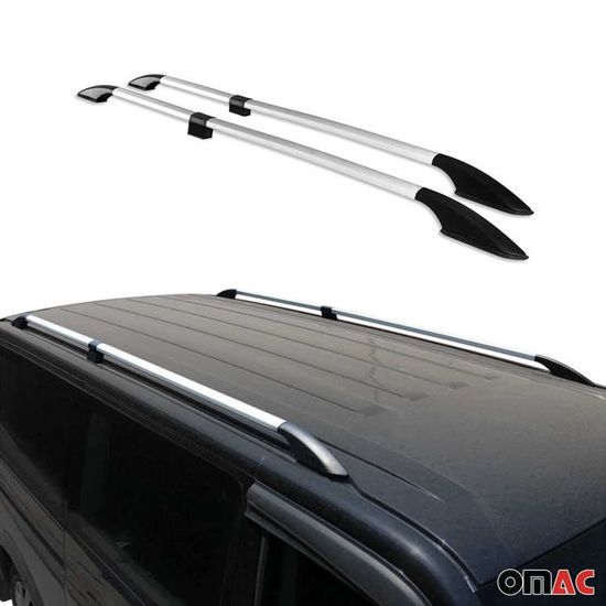 Barres De Toit Dgh System Easy Line Expert 135 Cm - Pour Renault Kangoo Maxi Van 2010-2021 - Charge 90 Kg, Verrouillables, Rainure T