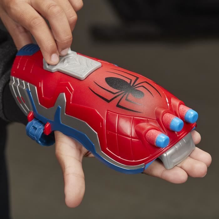 NERF Power Moves Marvel Spider-Man Lanceur de projectiles, jouet