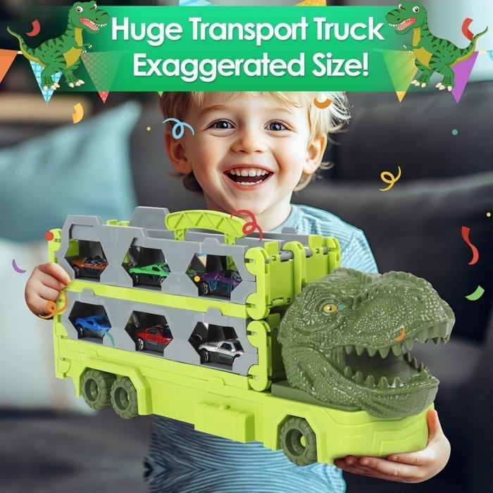 EUCOCO Camion Jouet Enfant 2 3 4 5 6 Ans Garcon, Cadeau Enfant 2-6 EUCOCO Camion Jouet Enfant 2 3 4 5 6 Ans Garcon, Cadeau Enfant 2-6