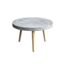 Table Basse Ronde Beton Cire Cementi L 82 X L 82 X H 43 Cm