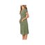 Partyu Robes D Ete Decontractees Pour Femmes Sur La Plage En Coton Solide Flattantes518 Vert Achat Vente Robe Soldes Des Le 15 Juillet Cdiscount